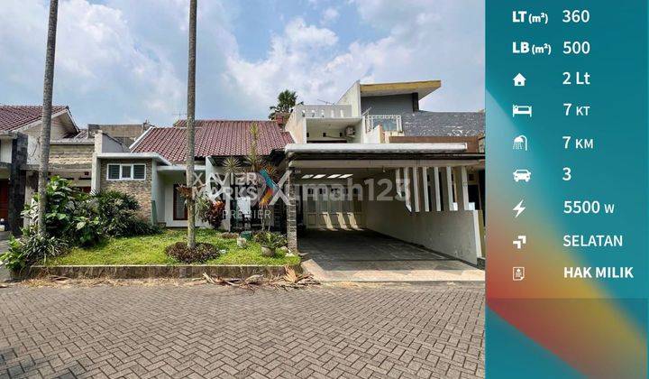 Rumah Full Furnish Dengan Kolam Renang di Lembah Dieng Malang 1