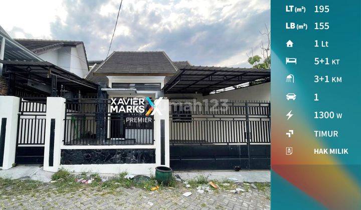 Rumah Terawat di Jl Bunga Bunga Kota Malang 1