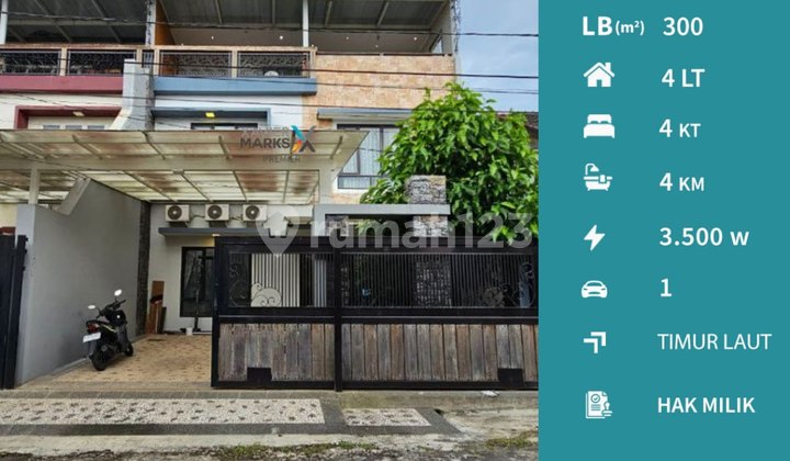 Dijual/ Disewakan Rumah Modern Full Furnished di Borobudur Malang 
