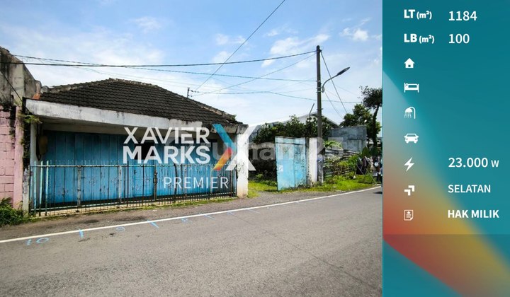 Dijual Murah Gudang Super Luas di Ki Ageng Gribig Kota Malang