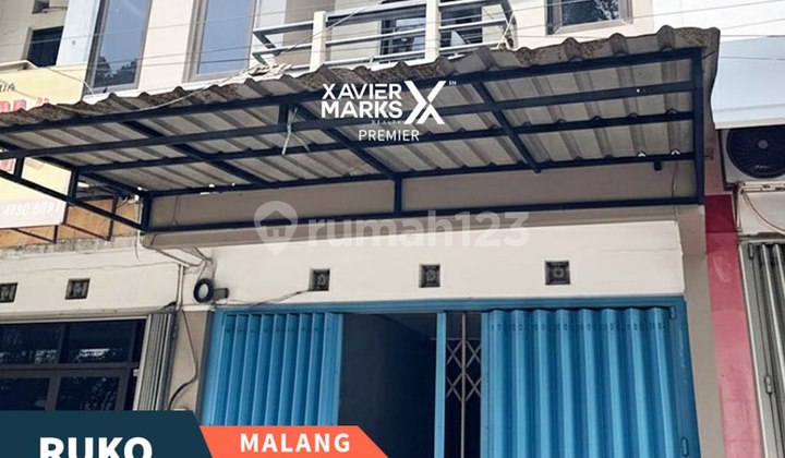 Rare Property Strategic Shop House Zero Sunandar Priyo Street Blimbing Malang 1