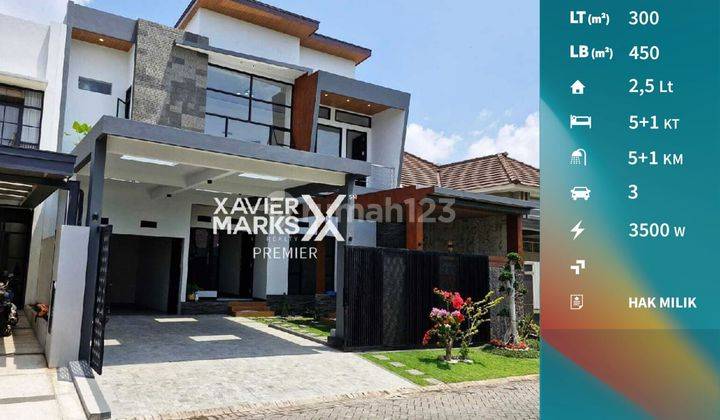 Rumah Mewah di Area Eksklusif Telaga Golf Araya Malang 1