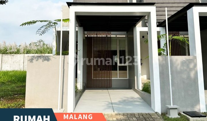 Termurah Rumah Gress Modern di Araya Kota Malang Kawasan Elite