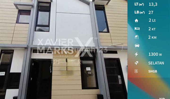 Disewakan Murah Rumah Furnish di M House Araya Malang Dekat Binus 
