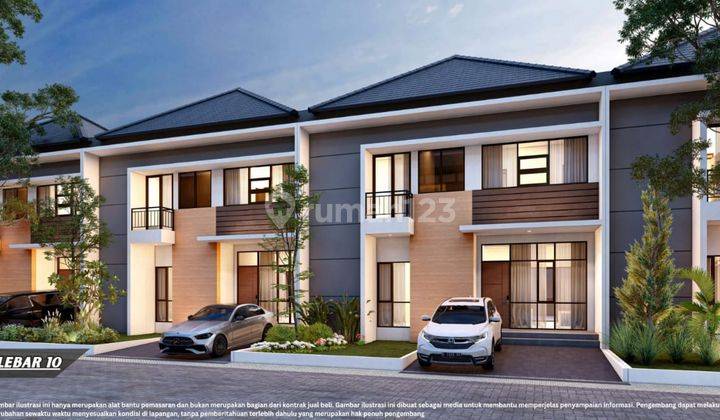 Rumah Baru 2 Lantai Minimalis Buah Batu Square 1