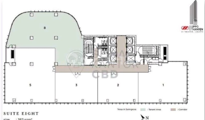 Rent Office Space
Area 362m2 Lippo Thamrin Office Tower Rent Office Space
Area 362m2 Lippo Thamrin Office Tower