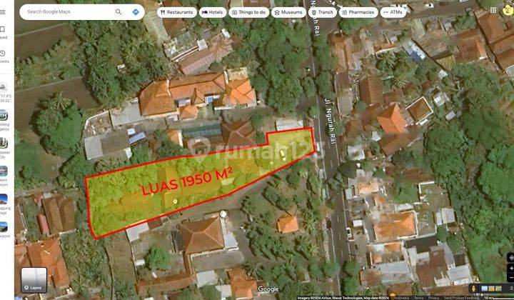 Road Side Land in Singaraja City Center 1950 m²