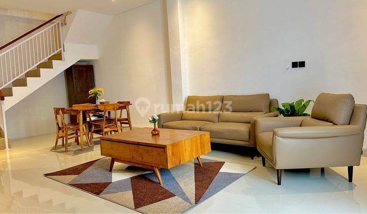 Rumah Semi Villa Furnished 1br Bagus Di Seminyak  2