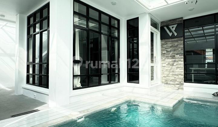 1 Floor Modern Minimalist Villa In Petitenget Near Beach