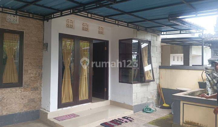 Rumah Modern Minimalist 1 Lantai Dalam Perumahan Di Sading 1