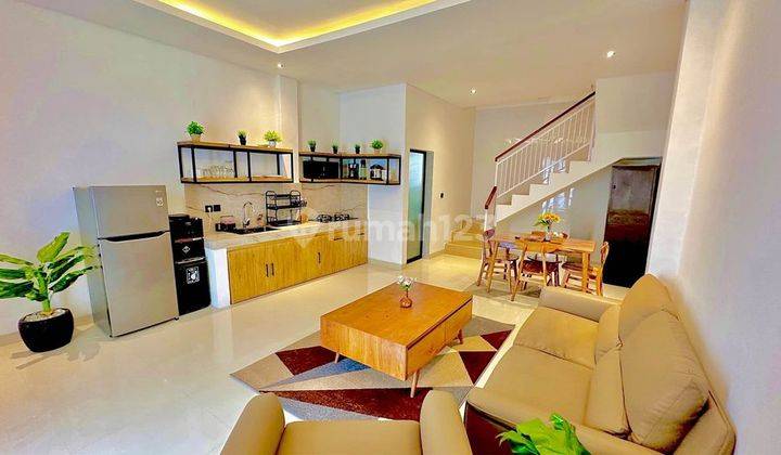 Rumah Semi Villa Furnished 1br Bagus Di Seminyak  1