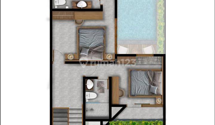 Villa Furnished Baru Di Ungasan 2 Lantai Free Biaya Notaris 2