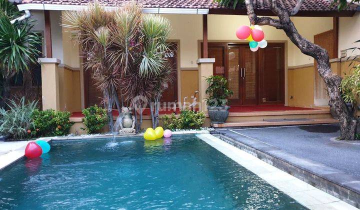 Villa On Sekuta Street Sanur Strategic Location 1