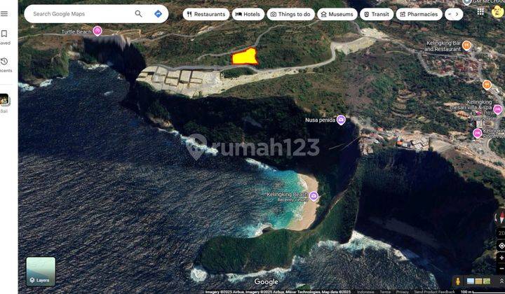 Tanah Miring View Laut di desa bunga mekar, Nusa Penida 1