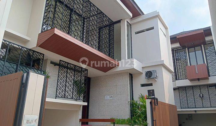 Kemang Barat Rumah Modern Minimalis Dalam Townhouse Kemang Jakarta Selatan 1