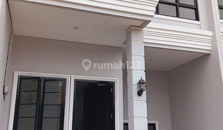 Rumah Tiga Lantai Ada Rooftop Di Batu Ampar Kramat Jati Jakarta Timur 1