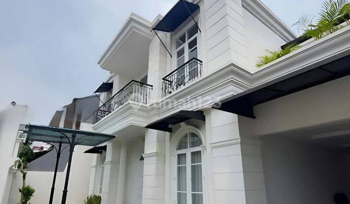 Tebet Gudang Peluru Komplrk Rumah Model  America Desain Fully Furnished  Dalam Komplek  Jalan Lebar Kawasan Elite Tebet Jakarta Selatan 1