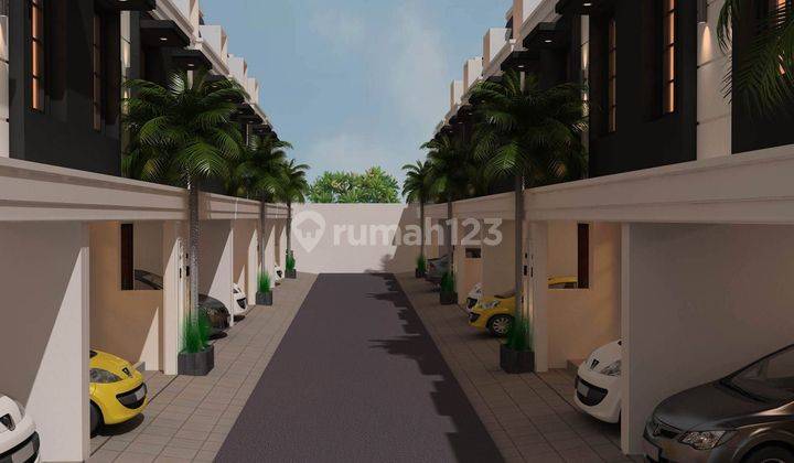 RUMAH MODERN MINIMALIS TIGA LANTAI DI JATiPADANG RAGUNAN JAKARTA SELATAN  2