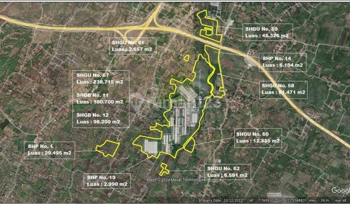 Tanah60 Ha Ex Kandang Sapi , Lokasi 200 M Dari Exit Tol Tongas, Probolinggo 1