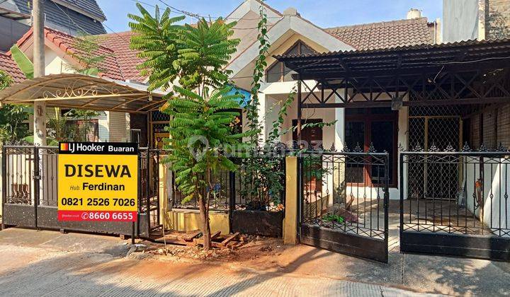 Disewa Rumah bagus 2 lantai  di komplek Perumahan  Permata Timur 2 dekat ke  Curug Pondok Kelapa jakarta timur  1