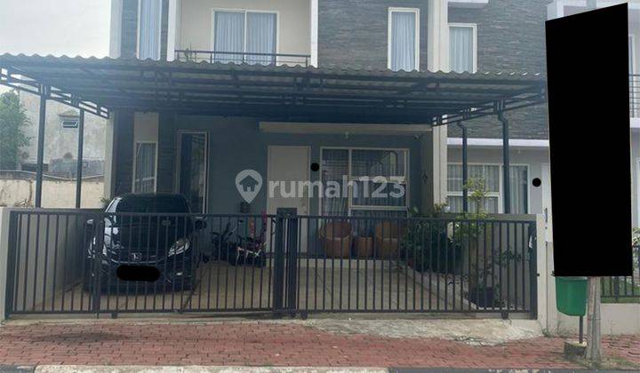 Rumah 2 Lantai 3 Kamar Dekat Stasiun Cisauk di Serpong Garden 1