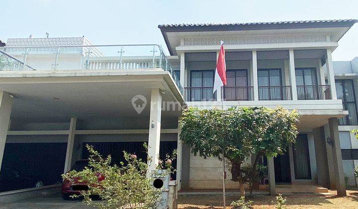 Rumah 2 Lantai 5+1 Kamar Hadap Selatan di Sutera Jingga  1