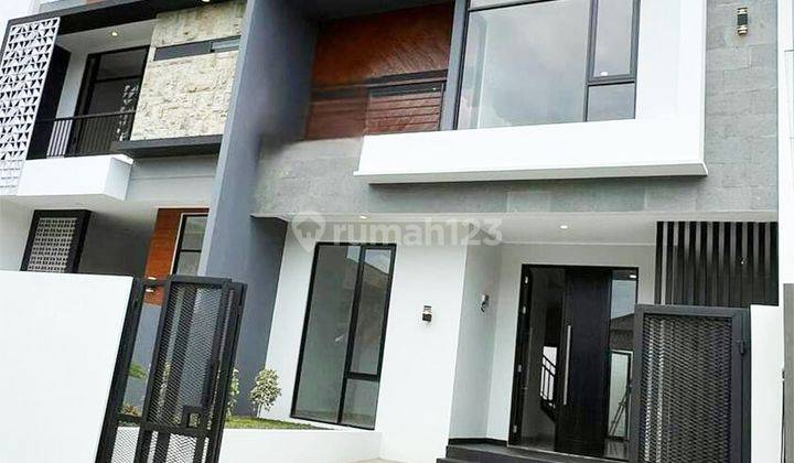 Rumah Baru Siap Huni 2 Lantai 4+1 Kamar di Puri Bintaro 1