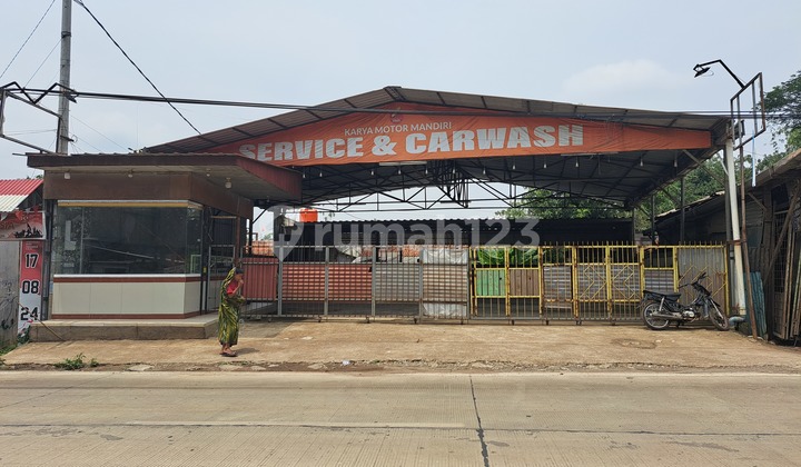 Warehouse by the Cisauk main road with 40-foot container access