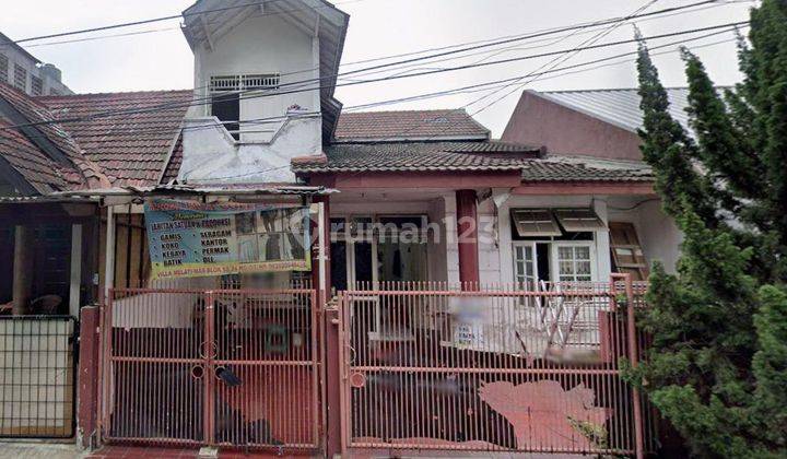 Rumah Tua Murah Kavling Badan di Villa Melati Mas 1