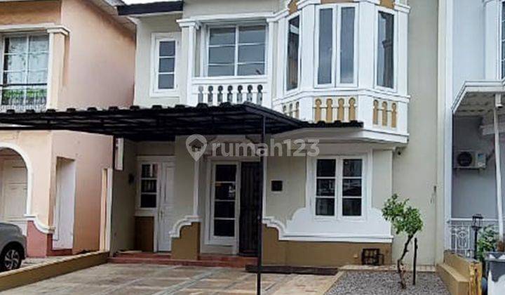 Rumah 2 lantai 4+1 kamar nonfurnished di Delatinos 1