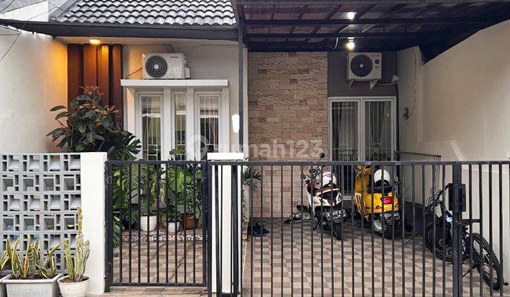 Rumah 1 lantai 2 kamar hadap timur di Nusaloka 1