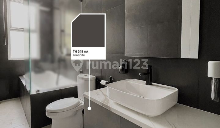 Rumah 2 lantai 4 kamar hadap selatan di Greenwich 2