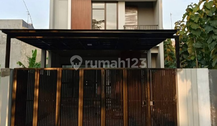 Rumah baru mewah dan modern dekat billymoon pondok kelapa duren sawit jakarta timur