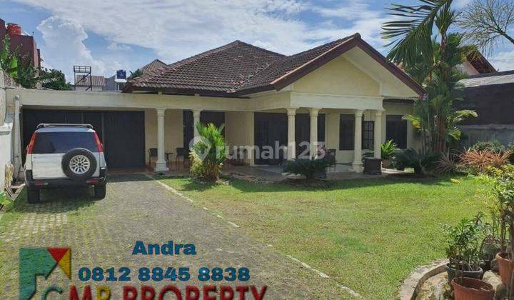 Rumah lawas tanah luas ada kolam renang pribadi dicondet jakarta timur 1