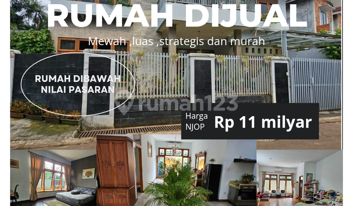 Rumah 2 lantai dibawah nilai NJOP dikalibata pancoran jakarta selatan