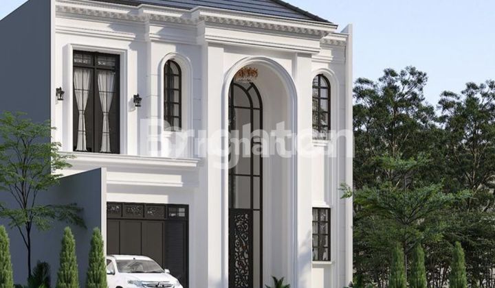 RUMAH BARU ADA POOL DESIGN AMERICAN CLASSIC DI SENTUL CITY 1