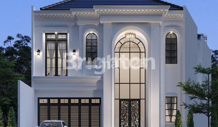 RUMAH BARU ADA POOL DESIGN AMERICAN CLASSIC DI SENTUL CITY 2