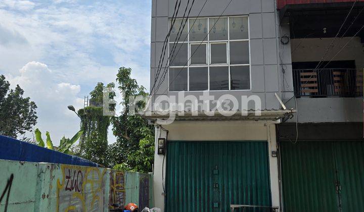 RUKO 3 LANTAI KAWASAN RAMAI DIJALAN RAYA SUKAHATI CIBINONG 1