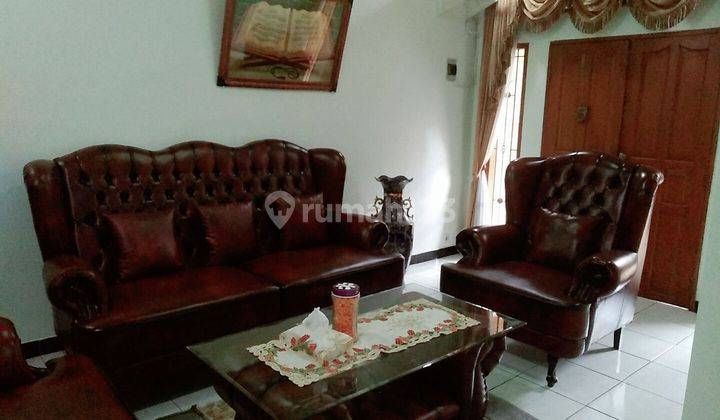 ruang tamu rumah termurah,bebas banjir di taman