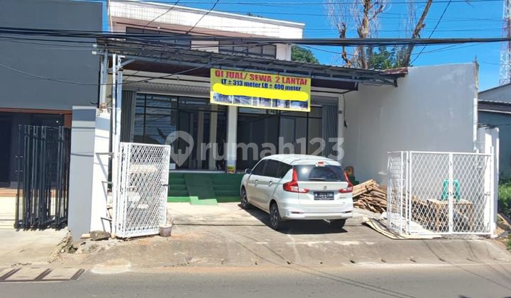 Two-story shop house, ready to use, renovated, suitable for business, office, strategic and bustling location in Jatibening, Pondok Gede, Bekasi. 1