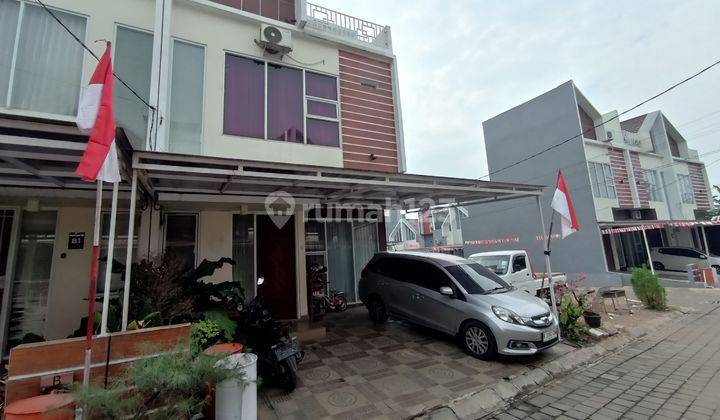 Rumah 3 Lantai Termurah,bebas Banjir Dalam Cluster Di Cimuning,mustikajaya,bekasi  1