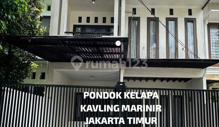 Rumah 2 Lantai Termurah Dibawah Harga Pasaran,siap Huni,bebas Banjir Di Kavling Marinir,pondok Kelapa,duren Sawit,jakarta Timur  2