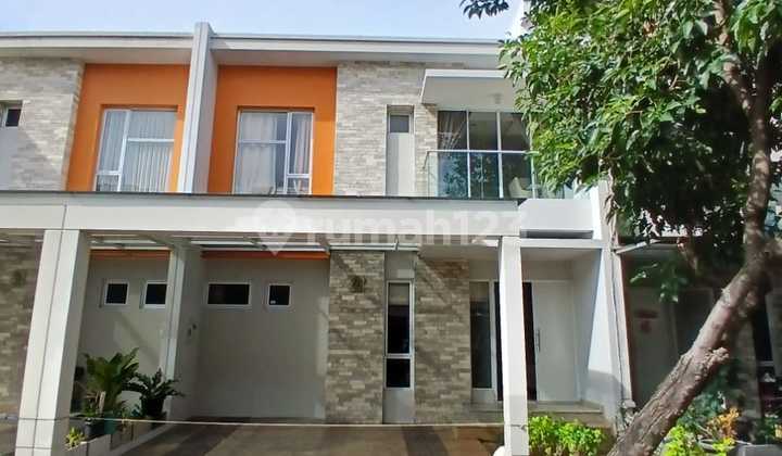 Rumah 2 Lantai Full Furnished,siap Huni,bebas Banjir Di Cluster Eropa Sedayu City,rawa Terate,kelapa Gading,cakung,jakarta Utara