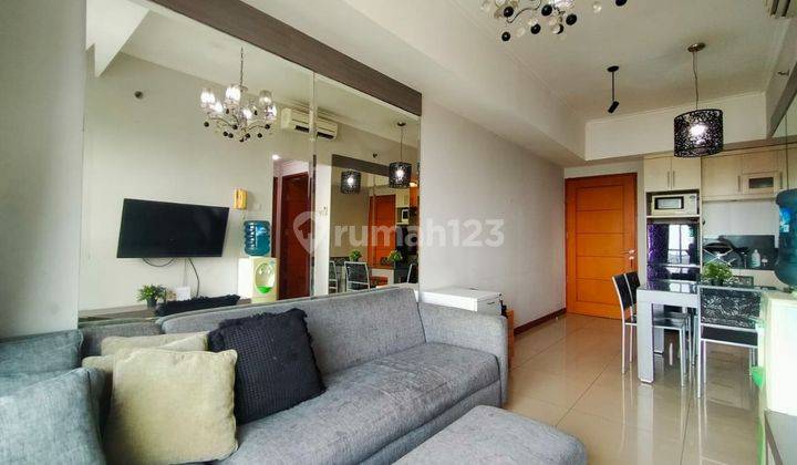 Jual/Sewa Apartemen furnished 2BR Lantai 10 Bagus Rapih Marbella Kemang Residence 1