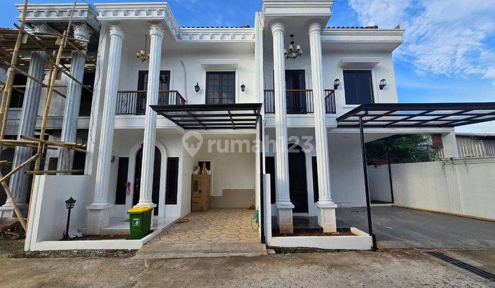Rumah klasik pondok bambu duren sawit akses jalan raya 1