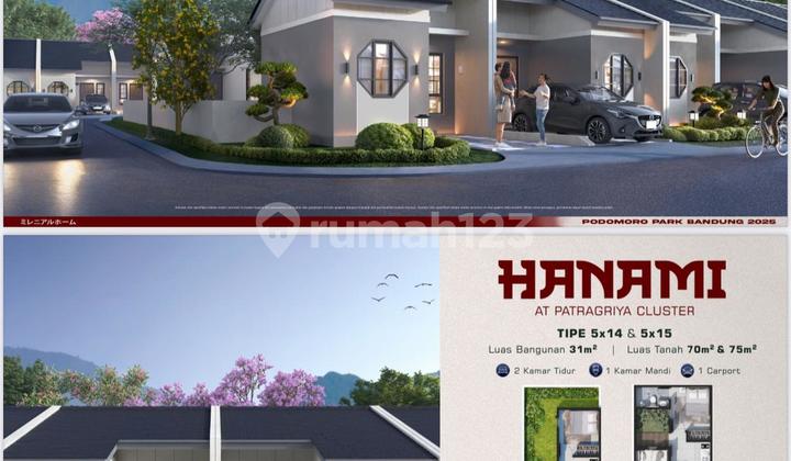 Rumah Baru Start 900 Jutaan Free Ppn Die Podomoro Park Bandung 2