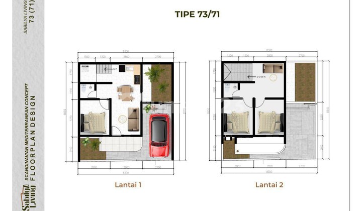 Hunian Aesthetic di Bandung Kota, Dekat Antapani 2