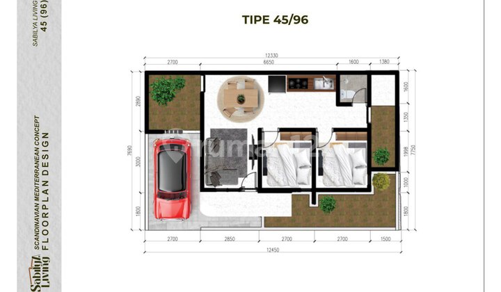 Rumah Nyaman di Bandung Timur, Dekat Alun-Alun Ujungberung 2