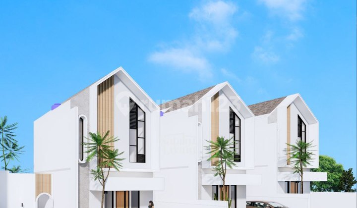 Rumah 2 Lantai Modern Scandinavian Mediterranean di Kota Bandung 1