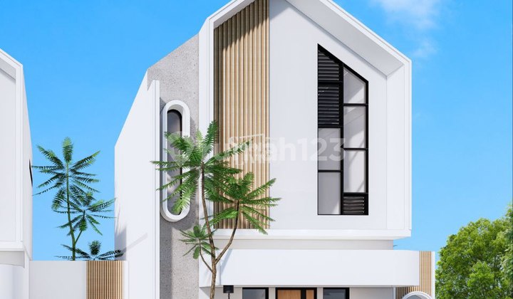 Rumah Syariah Desain Scandinavian mediteranian di Jantung Kota Bandung 1